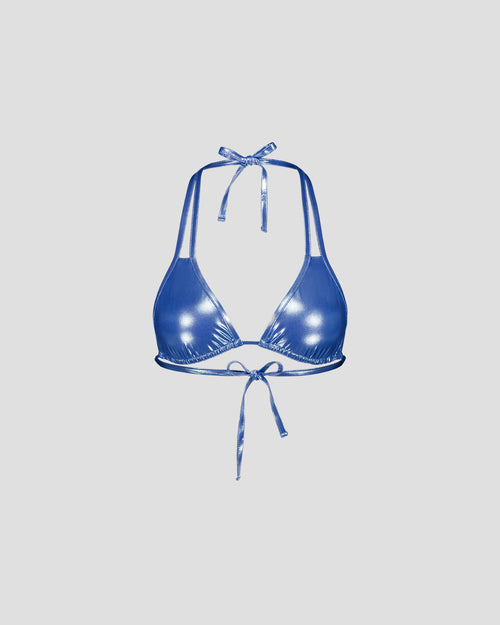 Mystical blue triangle bikini top Assia - JOTT UK - 2