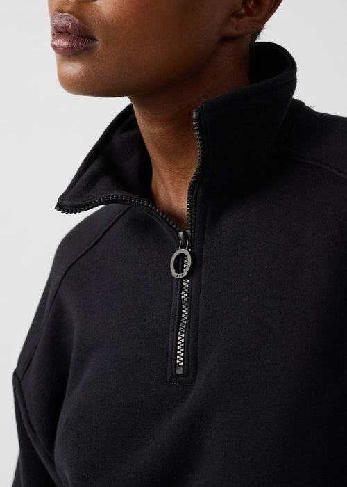 Half-zip sweatshirt Black Line - JOTT UK - 4