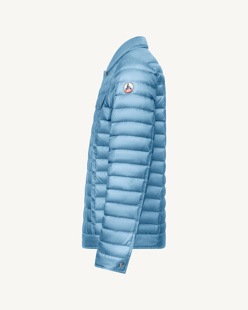 Elie denim-look down jacket Washed blue - JOTT UK - 2