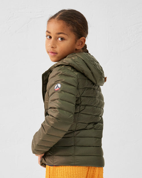 Army Hooded down jacket Carla - JOTT UK - 4