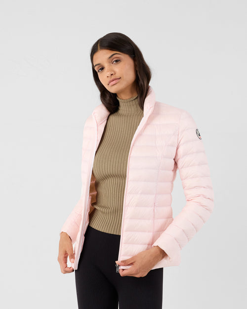 Light down jacket Petal pink Cha - JOTT UK - 3