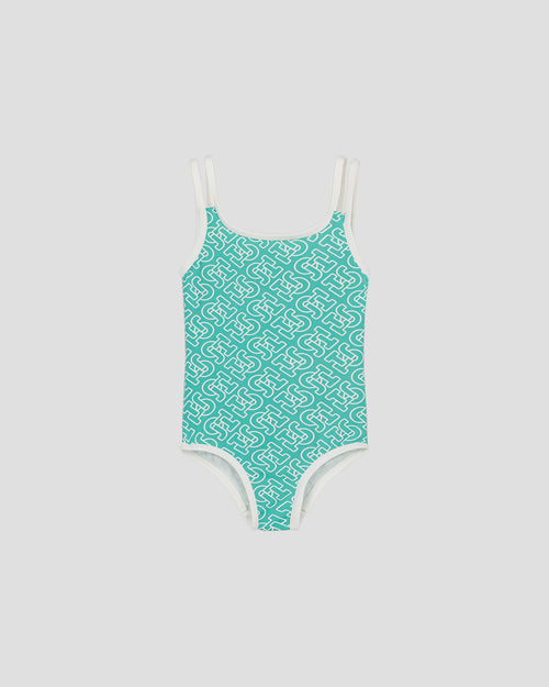 Mono lagon swimsuit Milla monogram - JOTT UK - 2