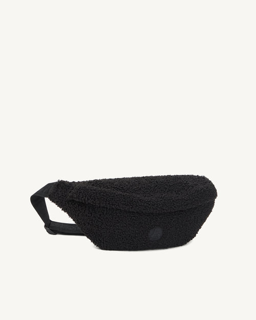 Denise sherpa bum-bag Black - JOTT UK - 2