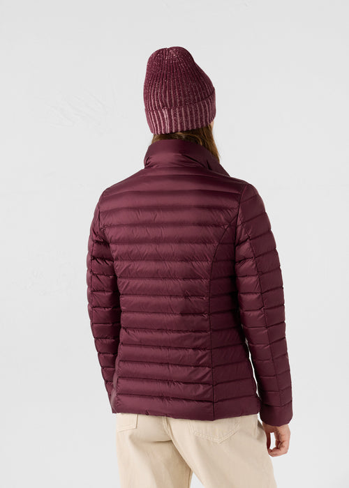 Light down jacket Black cherry Cha - JOTT UK - 4