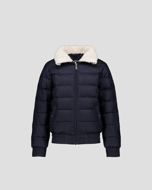 Aviator jacket Navy Bass - JOTT UK - 2