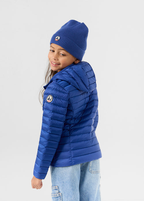 Light hooded jacket Cobalt blue Carla - JOTT UK - 3