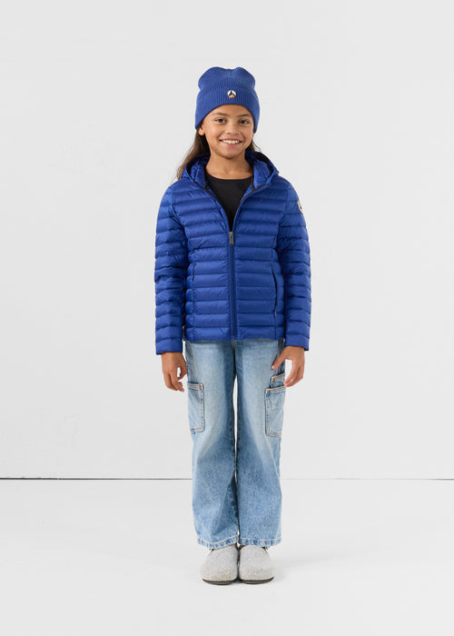 Light hooded jacket Cobalt blue Carla - JOTT UK - 2