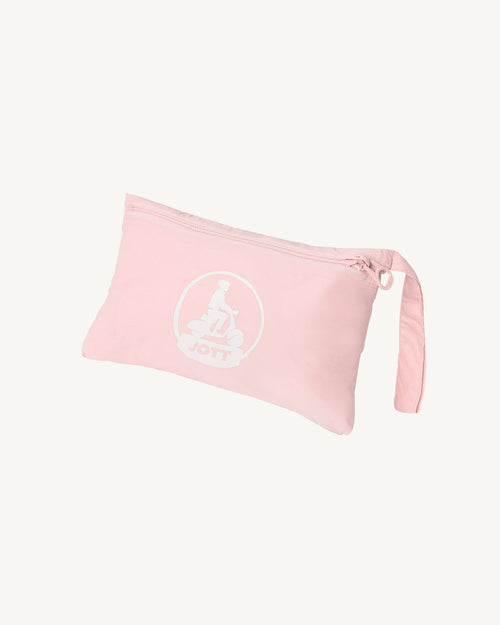 Feroe packable waterproof jacket Peach pink - JOTT UK - 4
