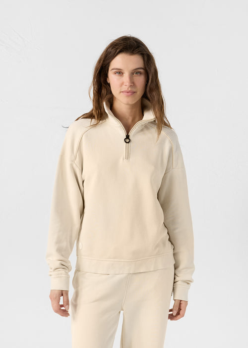 Half-zip sweatshirt Natural Line - JOTT UK - 4