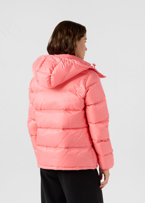 Great Cold jacket puffer Fuchsia vibrant Prague - JOTT UK - 4