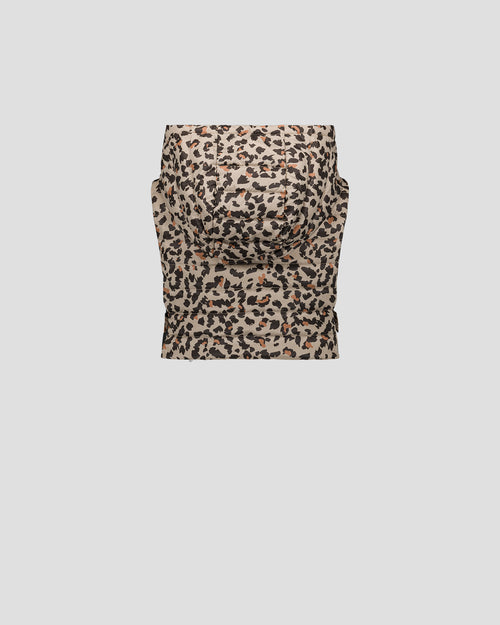 Hood Leopard beige Alae print - JOTT UK - 3