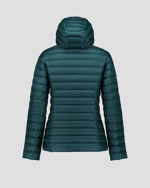 Lightweight hooded down jacket deep Lake Cloe