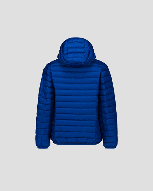 Light hooded down jacket Cobalt blue Hugo