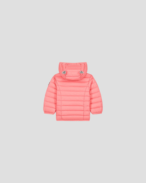Baby jacket with ears Fuchsia vibrant Mael - JOTT UK - 3