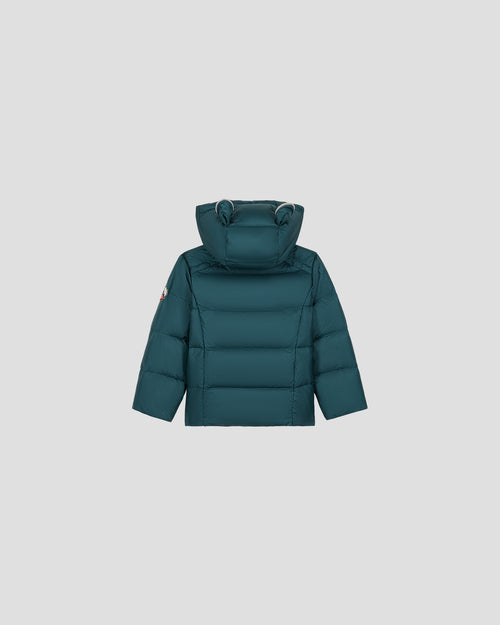 Great Cold Baby down jacket Dark Marsh Mario - JOTT UK - 3