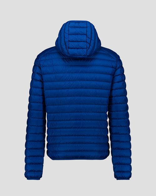 Lightweight Hooded Down Jacket Cobalt Blue Nico