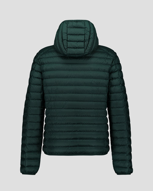 Lightweight Hooded Down Jacket Forest Nico