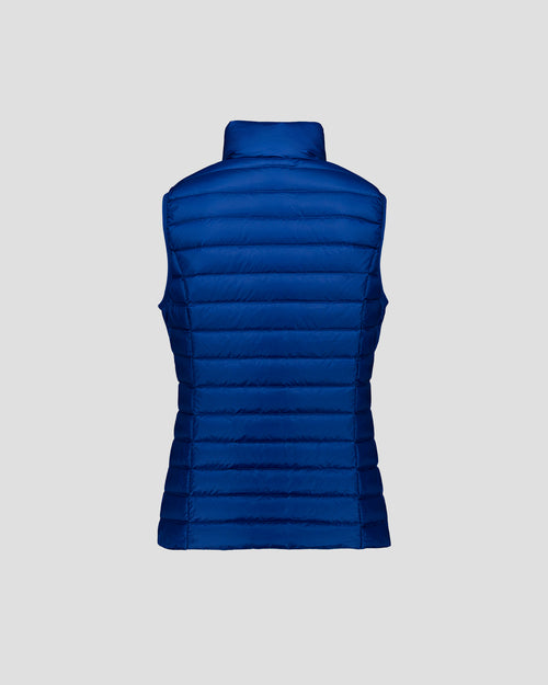 Lightweight Sleeveless Down Jacket Cobalt Blue Seda