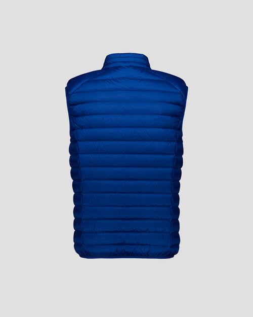 Sleeveless down jacket Cobalt blue Tom