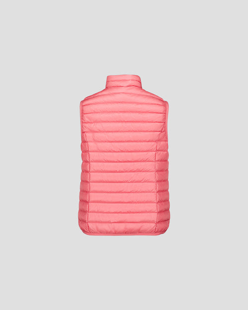 Sleeveless down jacket Vibrant fuchsia Zoe