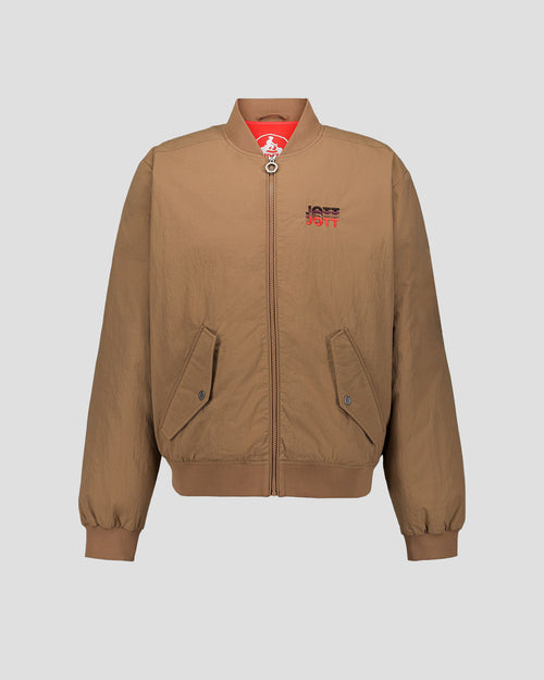 Bomber jacket Brown sugar/fire red Bentham - JOTT UK - 2
