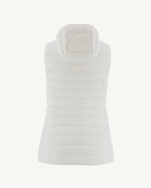 Light sleeveless down jacket White Mali - JOTT UK - 3