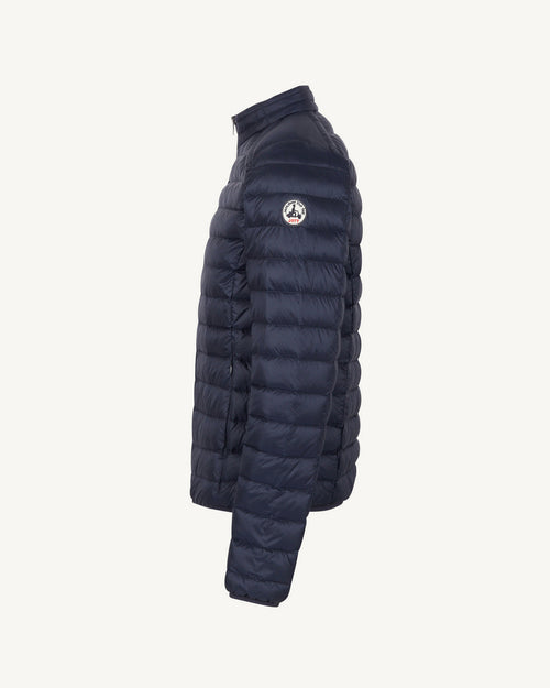 Navy Lightweight down jacket Mat