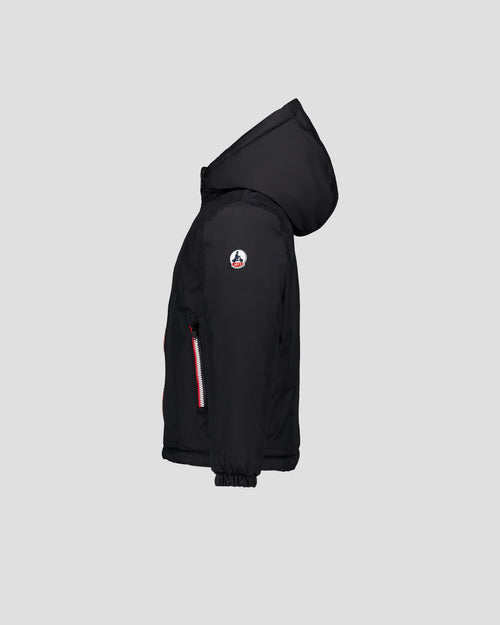 Reversible jacket Black/Cobalt Sauda - JOTT UK - 4