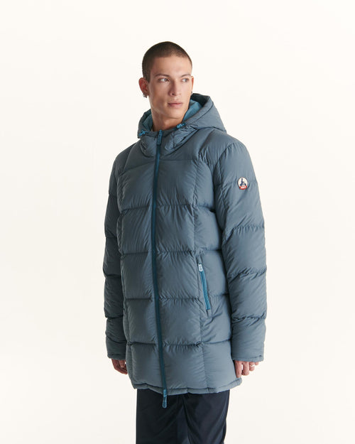 Cold Blue/Blue Toronto Grand Froid reversible hooded puffer jacket - JOTT UK - 5