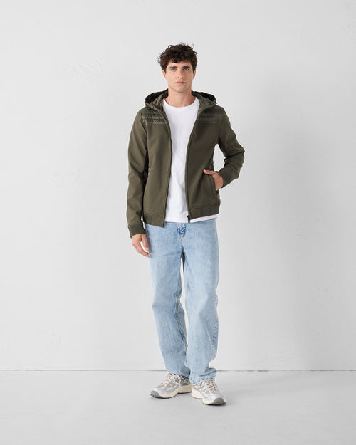 Army Paco 2.0 bi-fabric softshell jacket - JOTT UK - 3