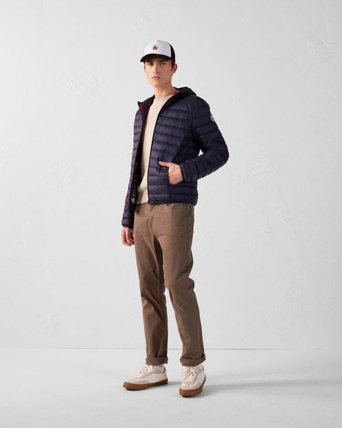 Navy Lightweight down jacket Nico - JOTT UK - 4
