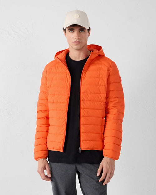 Flame red Lightweight stretch hooded jacket Frantz - JOTT UK - 2