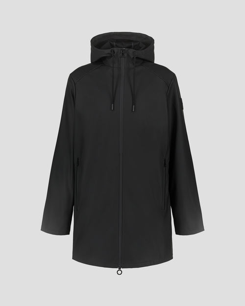 Black Lightweight mid-length parka Chester - JOTT UK - 2