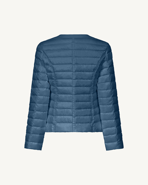 Blue jean Douda lightweight puffer jacket - JOTT UK - 5