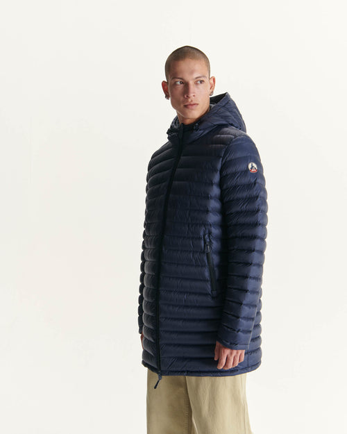 Navy Reversible light puffer jacket Amsterdam - JOTT UK - 5