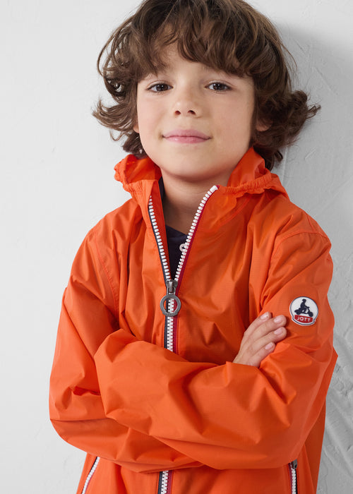 Raincoat packable Flame Red Corrie - JOTT UK - 4