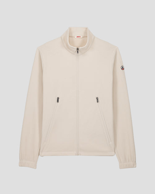 Fleece zip jacket Natural Loid - JOTT UK - 2