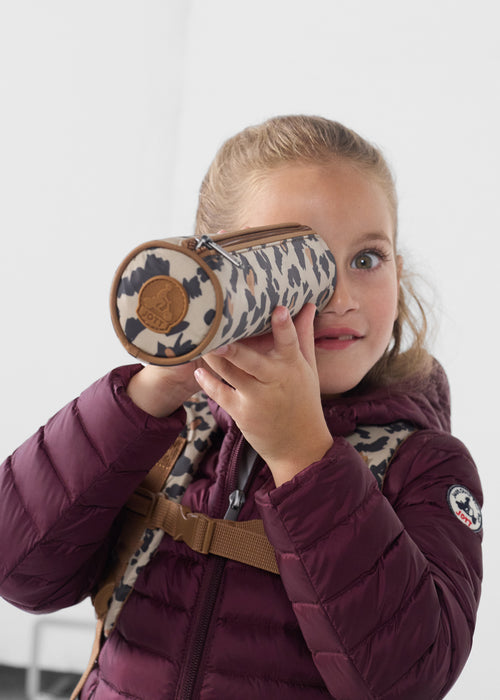 Backpack Leopard Beige Pupil Print - JOTT UK - 4