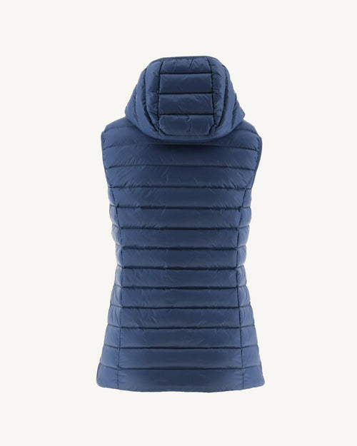 Light sleeveless down jacket Blue jeans Mali - JOTT UK - 2