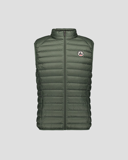 Light sleeveless down jacket Sage green Tom - JOTT UK - 2