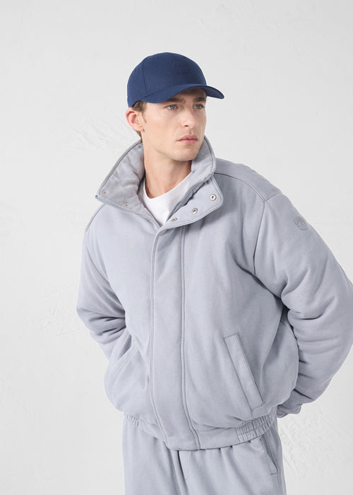Jersey bomber jacket Mouse grey Hank - JOTT UK - 5