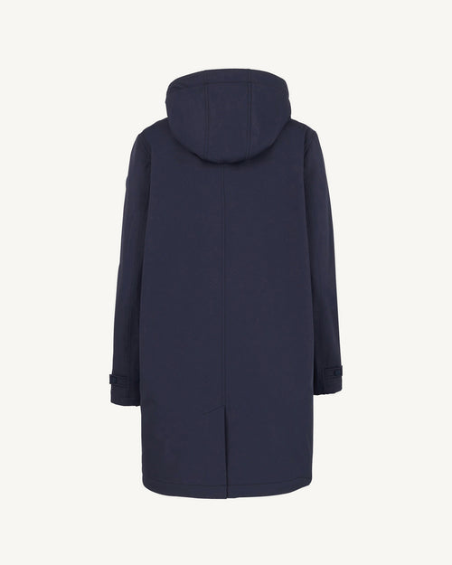 Corinthe waterproof jacket with detachable hood Navy - JOTT UK - 5