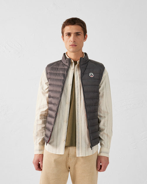 Anthracite Sleeveless down jacket Tom - JOTT UK - 2