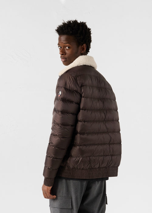 Aviator jacket Black coffee Chuck - JOTT UK - 4