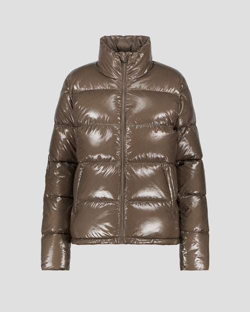 Grand Froid Black Cardiff lacquered down jacket - JOTT UK - 2