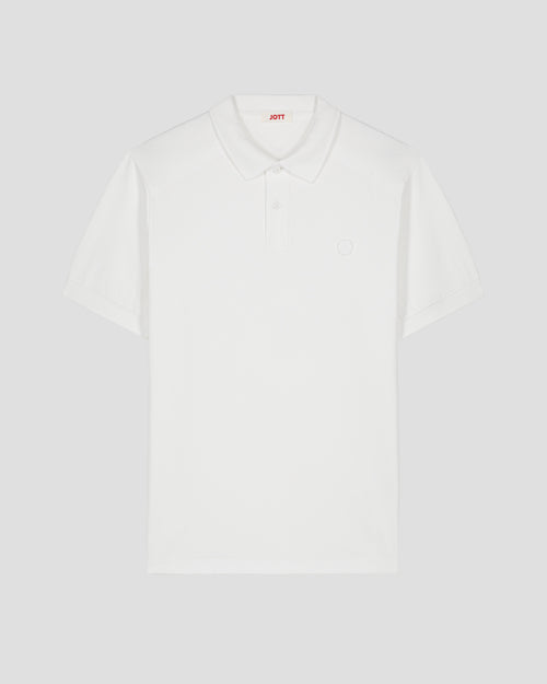 Alvaro cotton polo shirt White - JOTT UK - 2