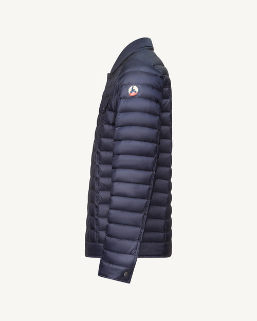 Elie denim-look down jacket Navy - JOTT UK - 5