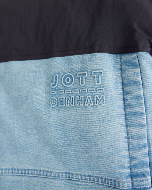 Aero WNM JOTT x DENHAM puffer-style denim down jacket - JOTT UK - 3