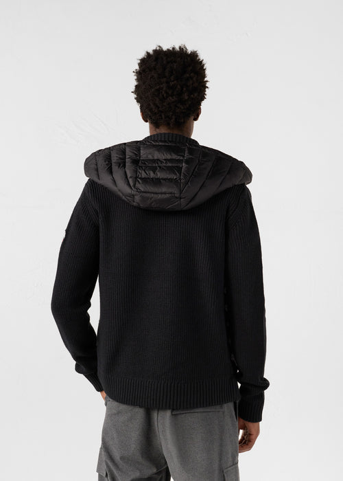 Bi-fabric down jacket Black Jumping - JOTT UK - 5