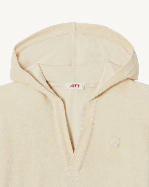 Vilanova clay terry hooded t-shirt - JOTT UK - 2